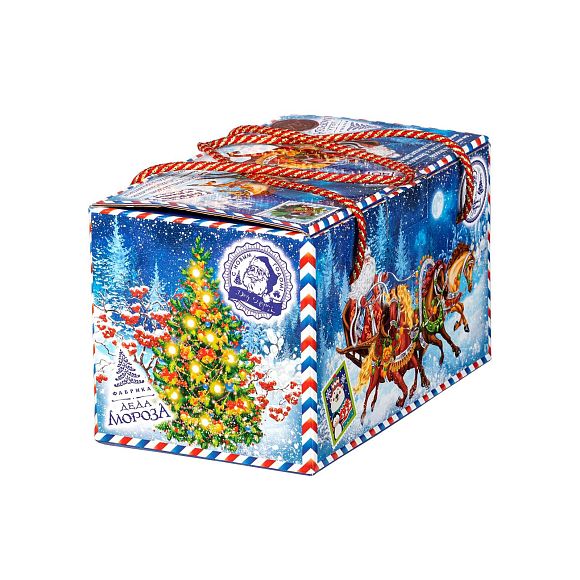 Сладкий новогодний подарок Посылка Тройка