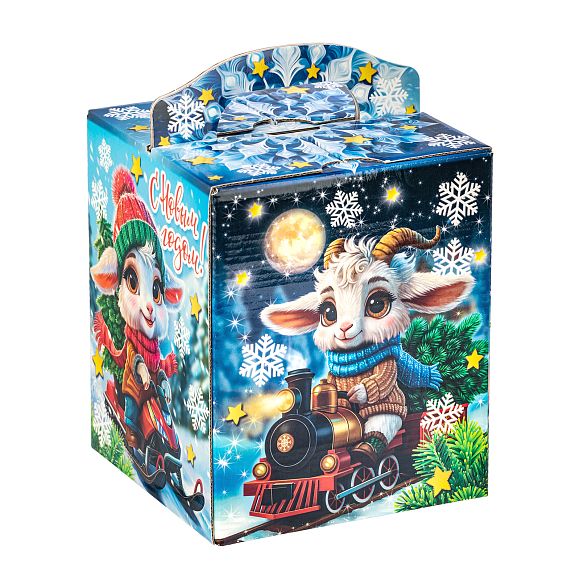 Сладкий новогодний подарок Снежное ралли