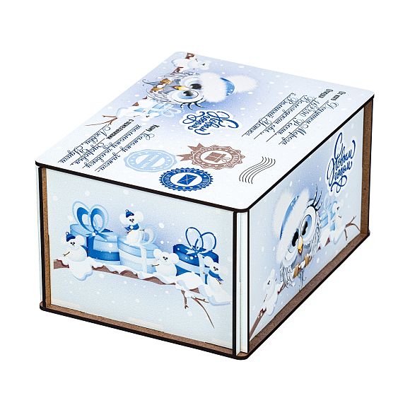 Сладкий новогодний подарок Совушки (Премиум)