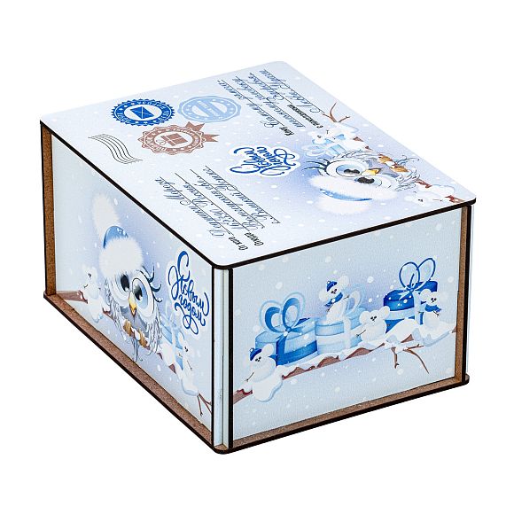 Сладкий новогодний подарок Совушки (Премиум)