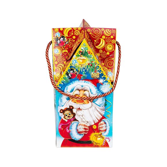 Сладкий новогодний подарок Избушка