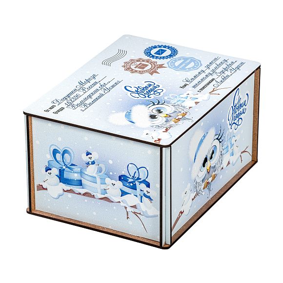 Сладкий новогодний подарок Совушки (Премиум)