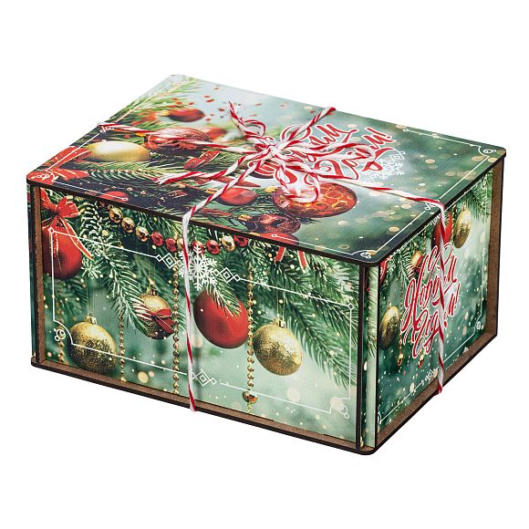 Сладкий новогодний подарок Зеленое чудо (Большая) (Премиум)