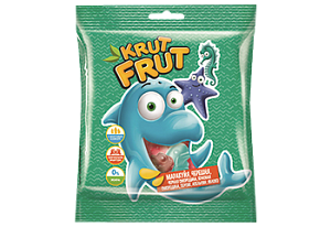 Мармелад жевательный Krut Frut Морские животные 70 гр